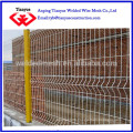 strengthen grid Triangle bending wire mesh fence(factory)